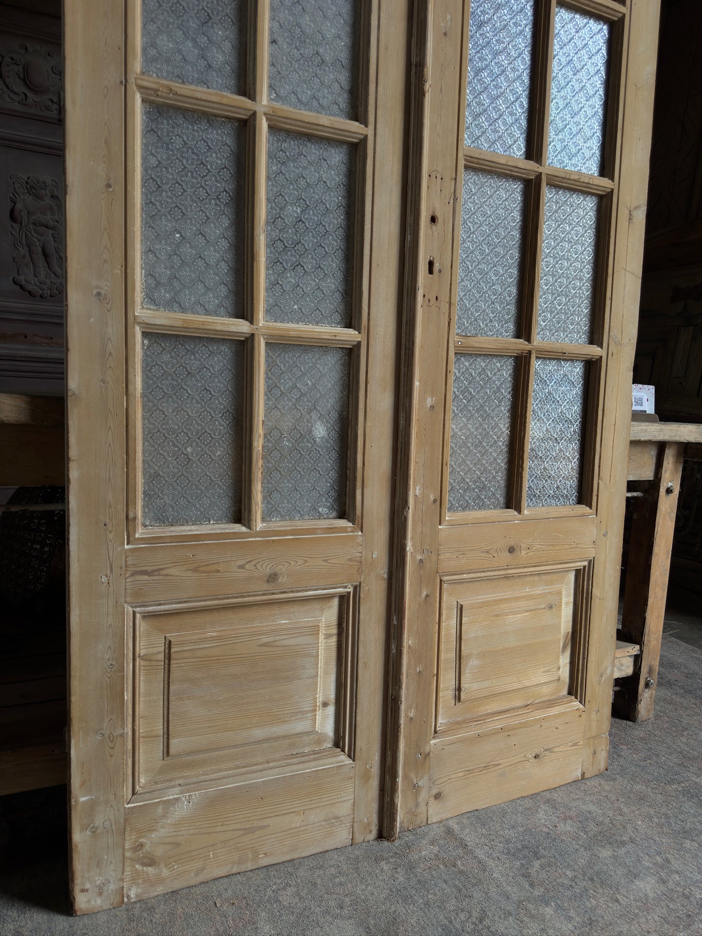 10 Lite Antique French Doors - 43.5x91.5 J580