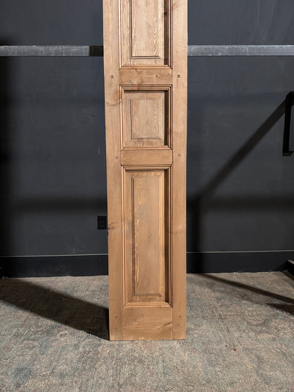 Handcrafted 3 Panel Solid Single Door - 16x96 - N168