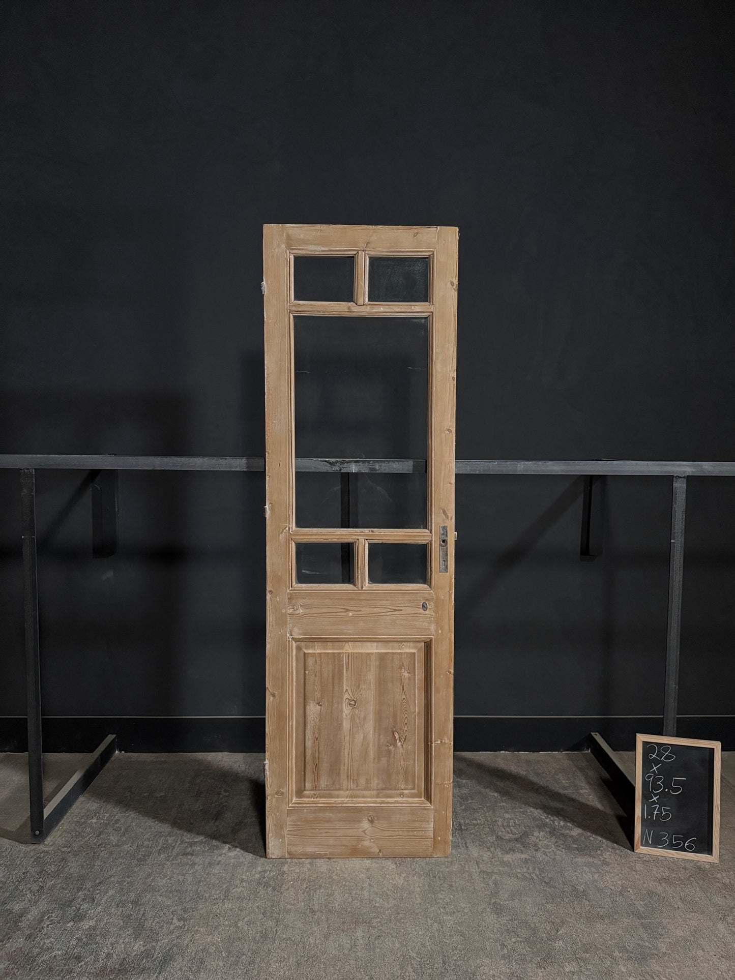 Antique Solid Single Door - 28x93.5 - N356