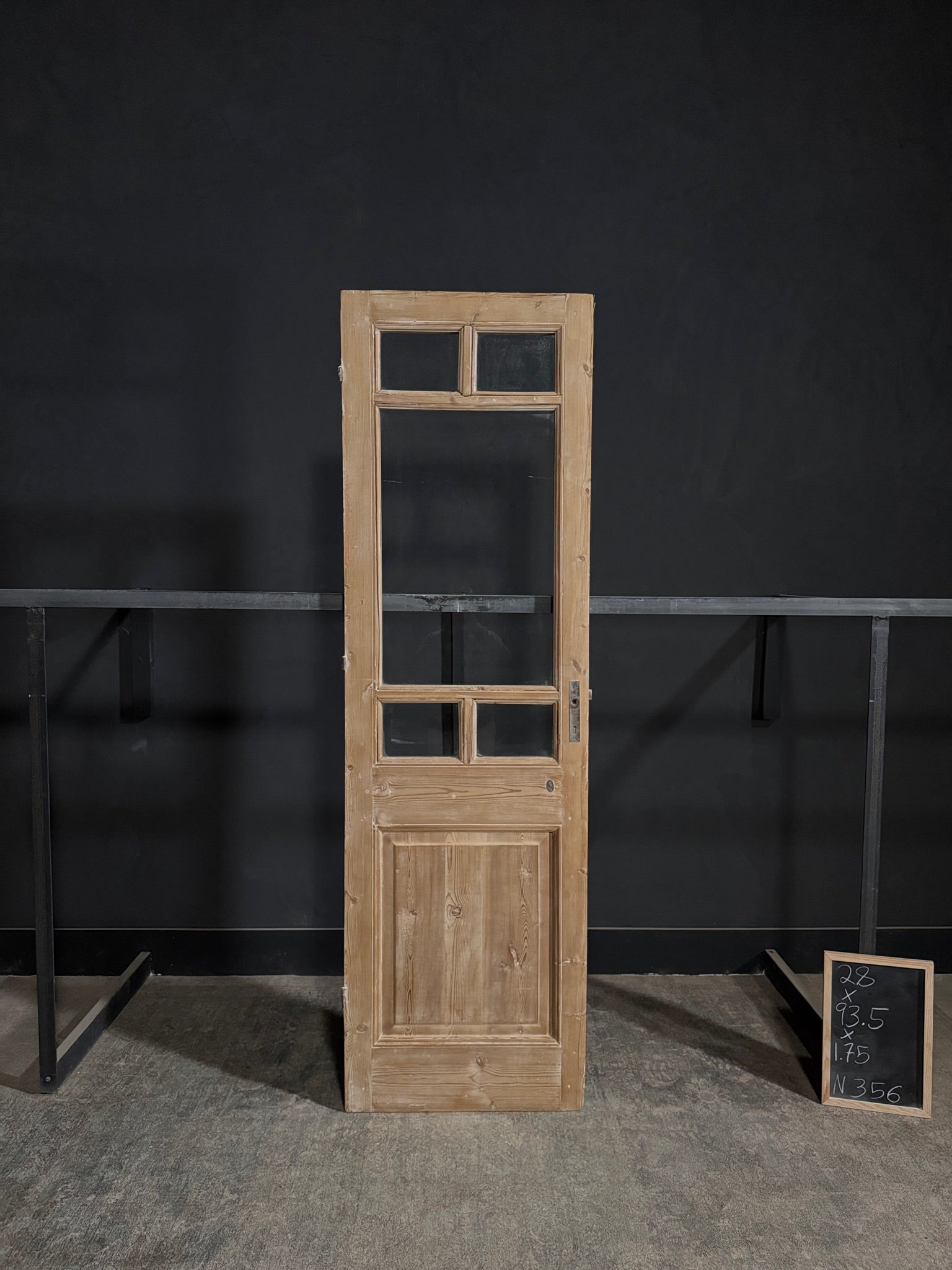 Antique Solid Single Door - 28x93.5 - N356