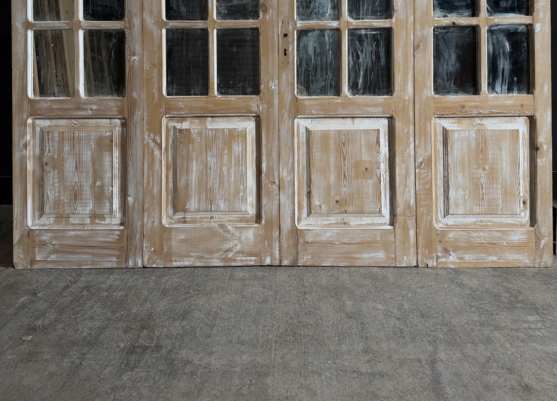 Antique Mirrored 8 Lite Bi-Fold Doors - 83x93.25 - N495