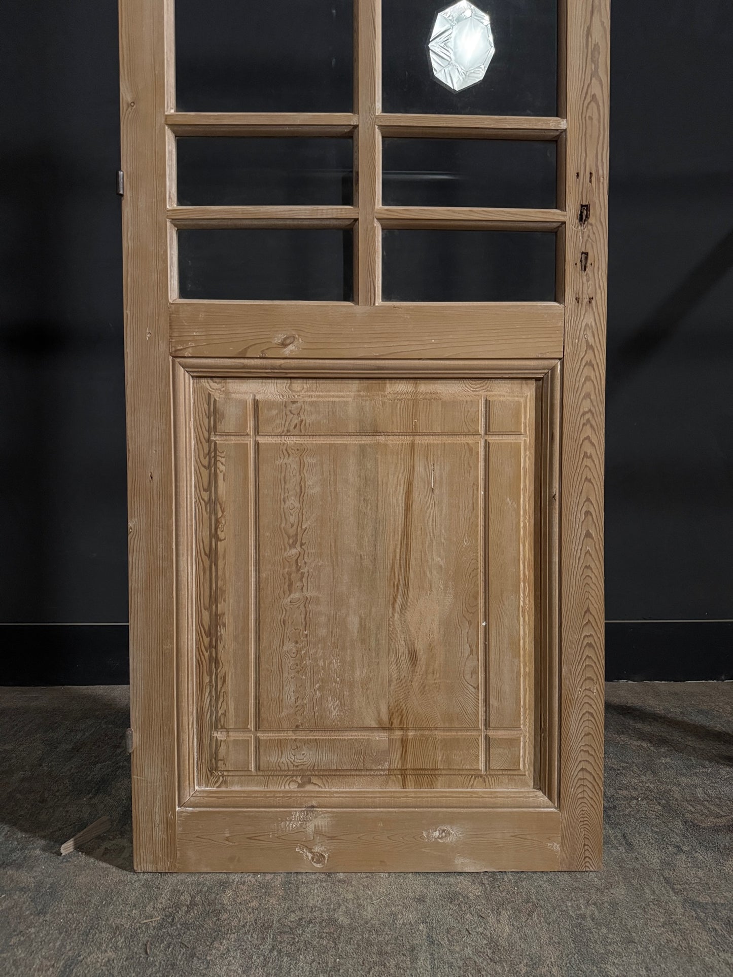 Antique Glass 6 Lite Single Door - 30.75x85.75 - N397