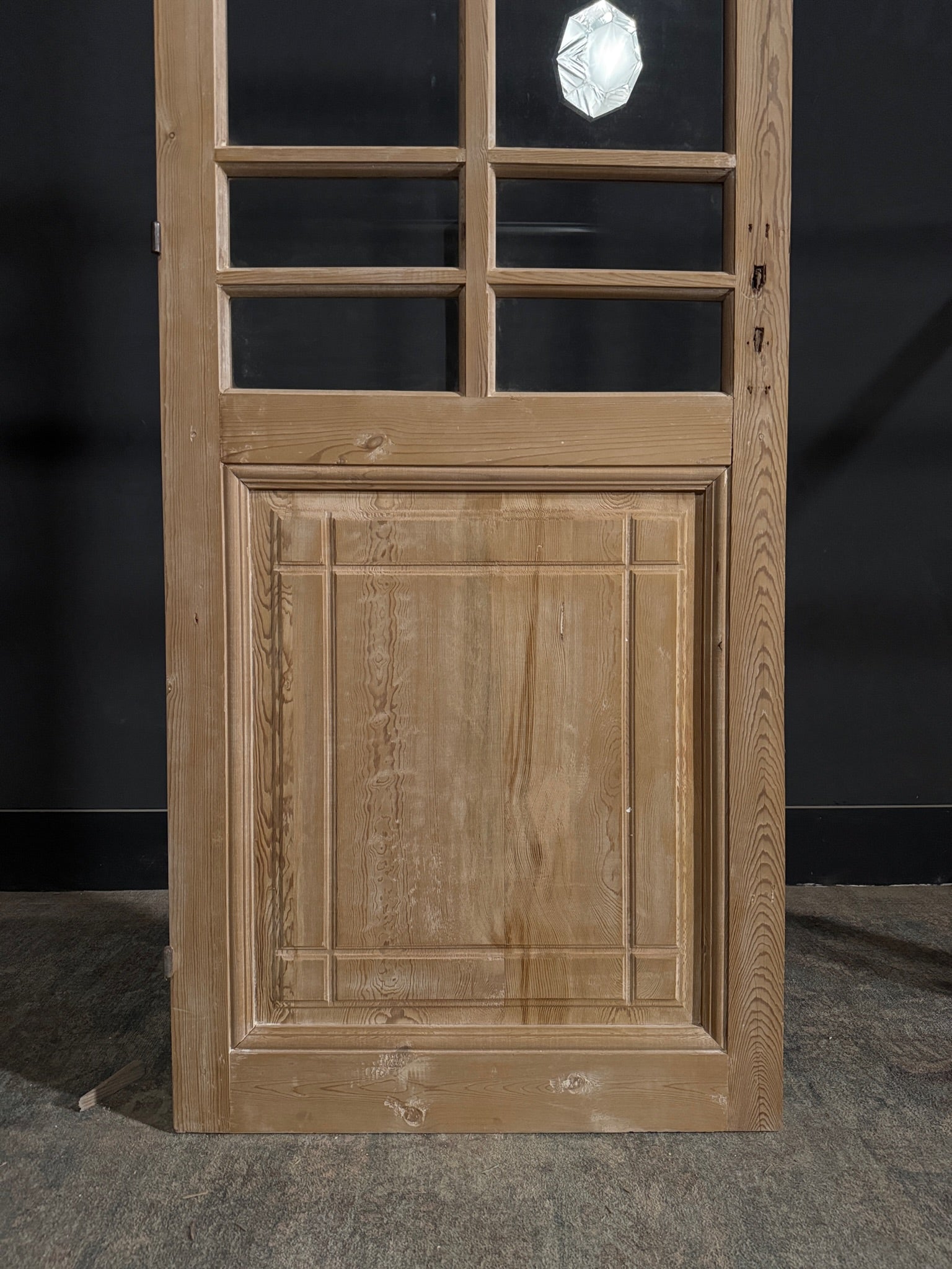 Antique Glass 6 Lite Single Door - 30.75x85.75 - N397