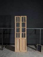 Antique Glass French Doors - 29.25x90.5 - N469