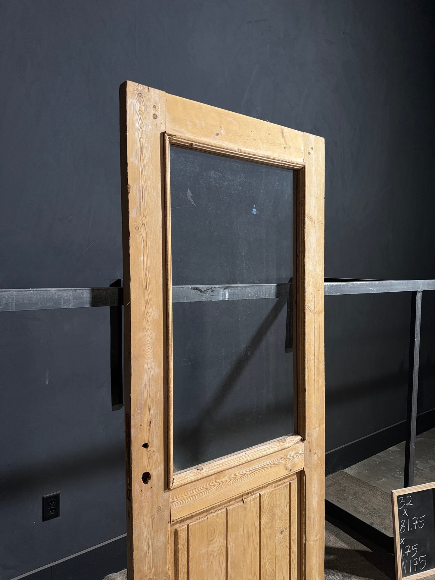 Antique Glass 1 Lite Single Door - 32x81.75 - N175
