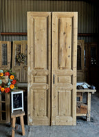 3 Panel Antique French Doors - 43x98 E7