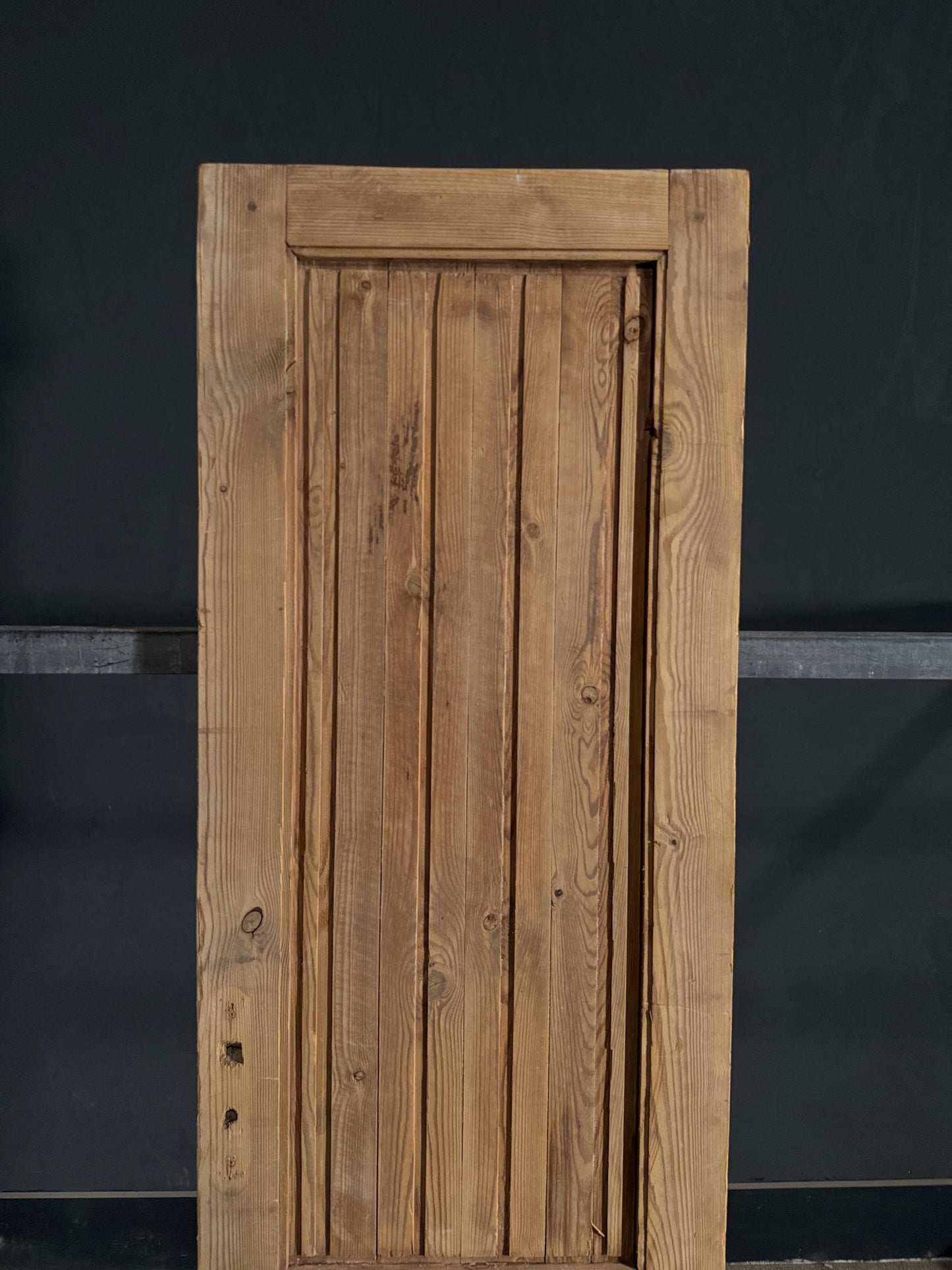 Antique Fluted 2 Panel Single Door - 23.75x79.75 - N445