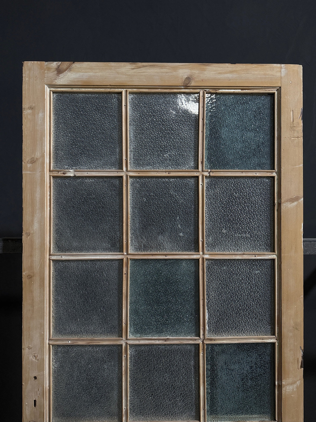 Antique Textured Glass Raised Panel Entry Door - 36x82.5 - N766