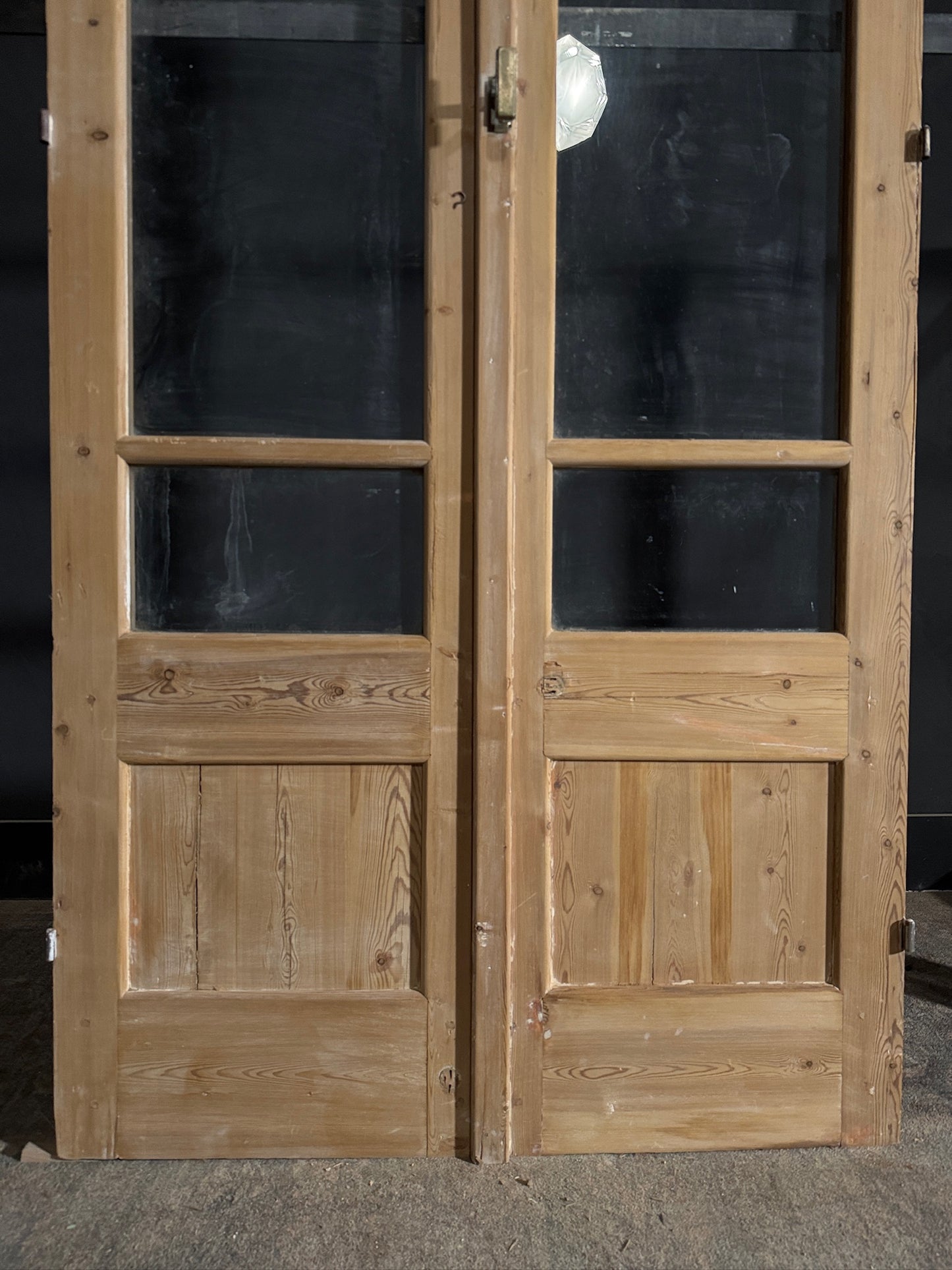 Antique Glass French Doors - 44x100.5 - N486
