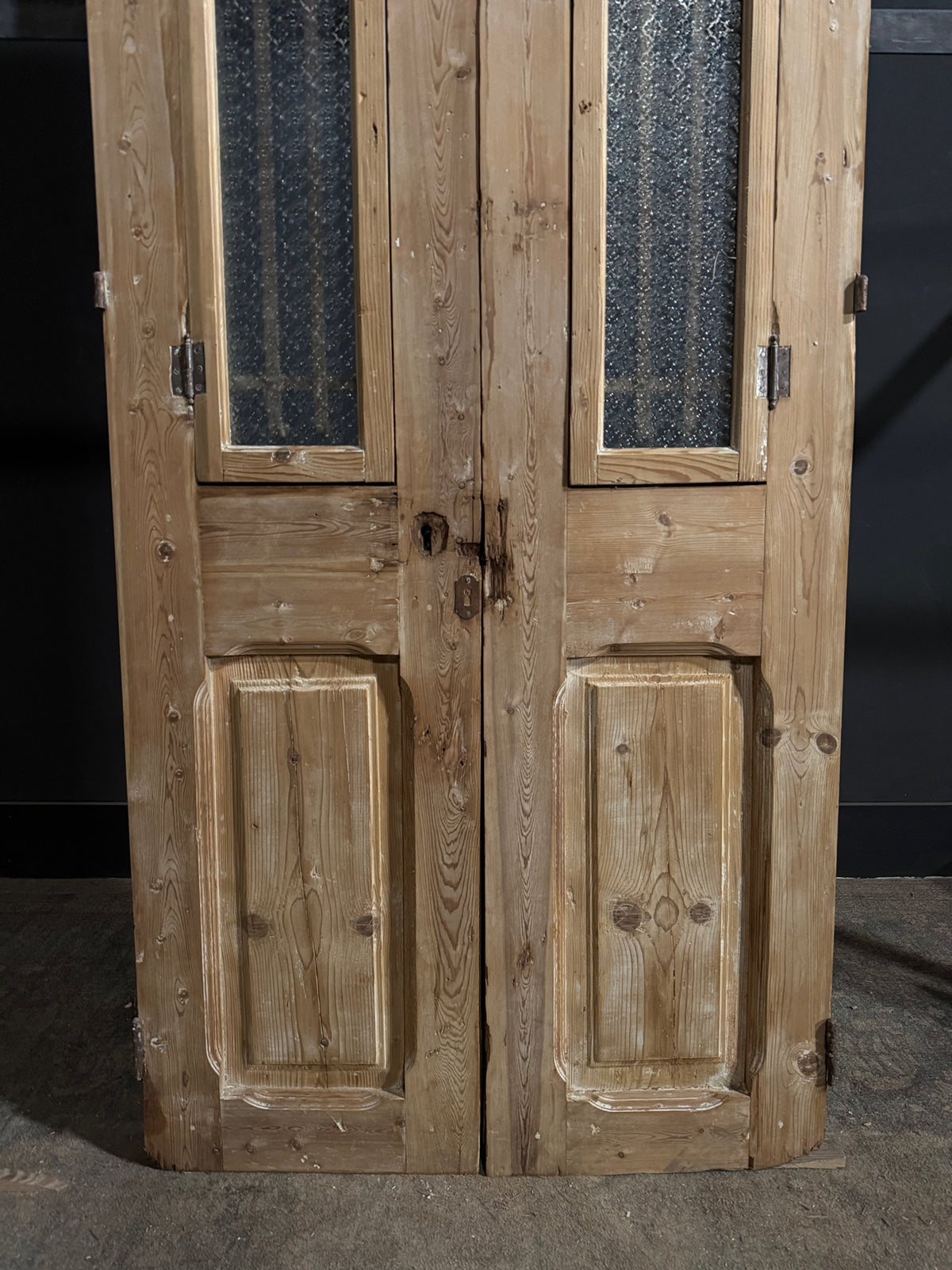 Antique Iron French Doors - 36.5x94 - N685