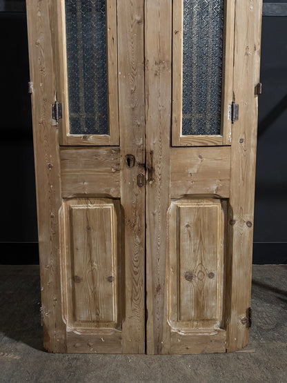 Antique Iron French Doors - 36.5x94 - N685