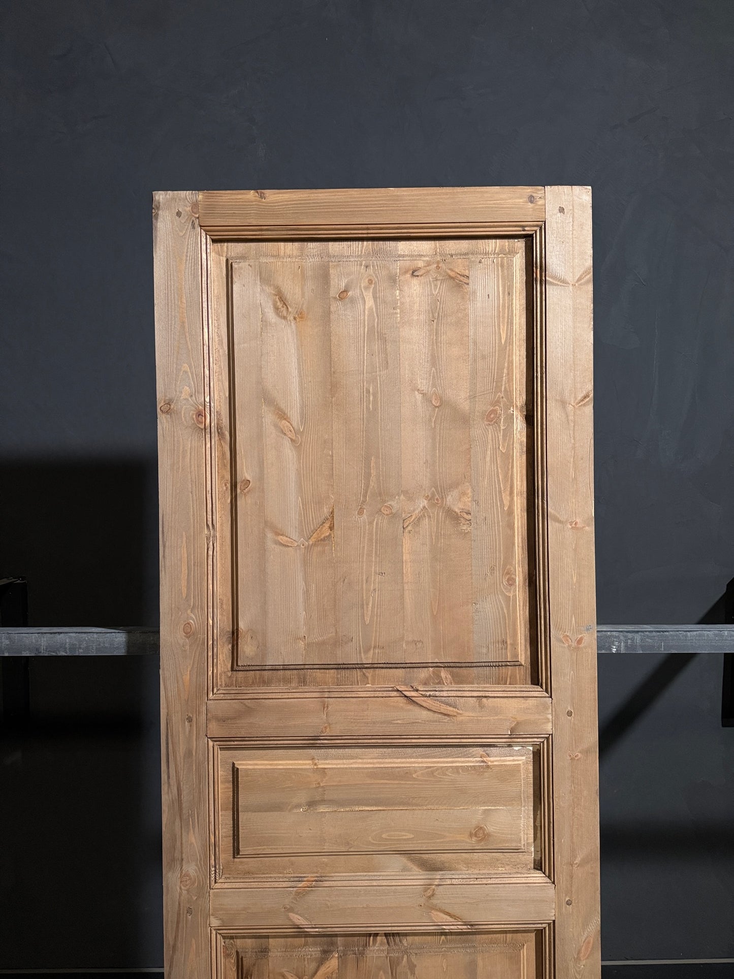 Handcrafted 3 Panel Solid Single Door - 36x96 - N229