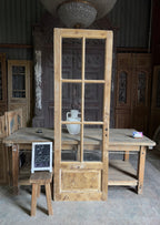 6 Lite Antique Glass Single Door - 27x85.25 K263
