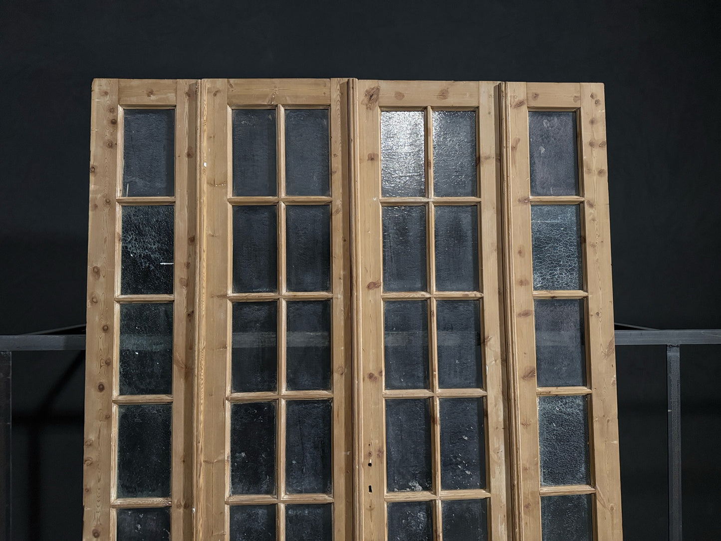 Antique Obscured Glass Bi-Fold Doors - 75x97 - N309