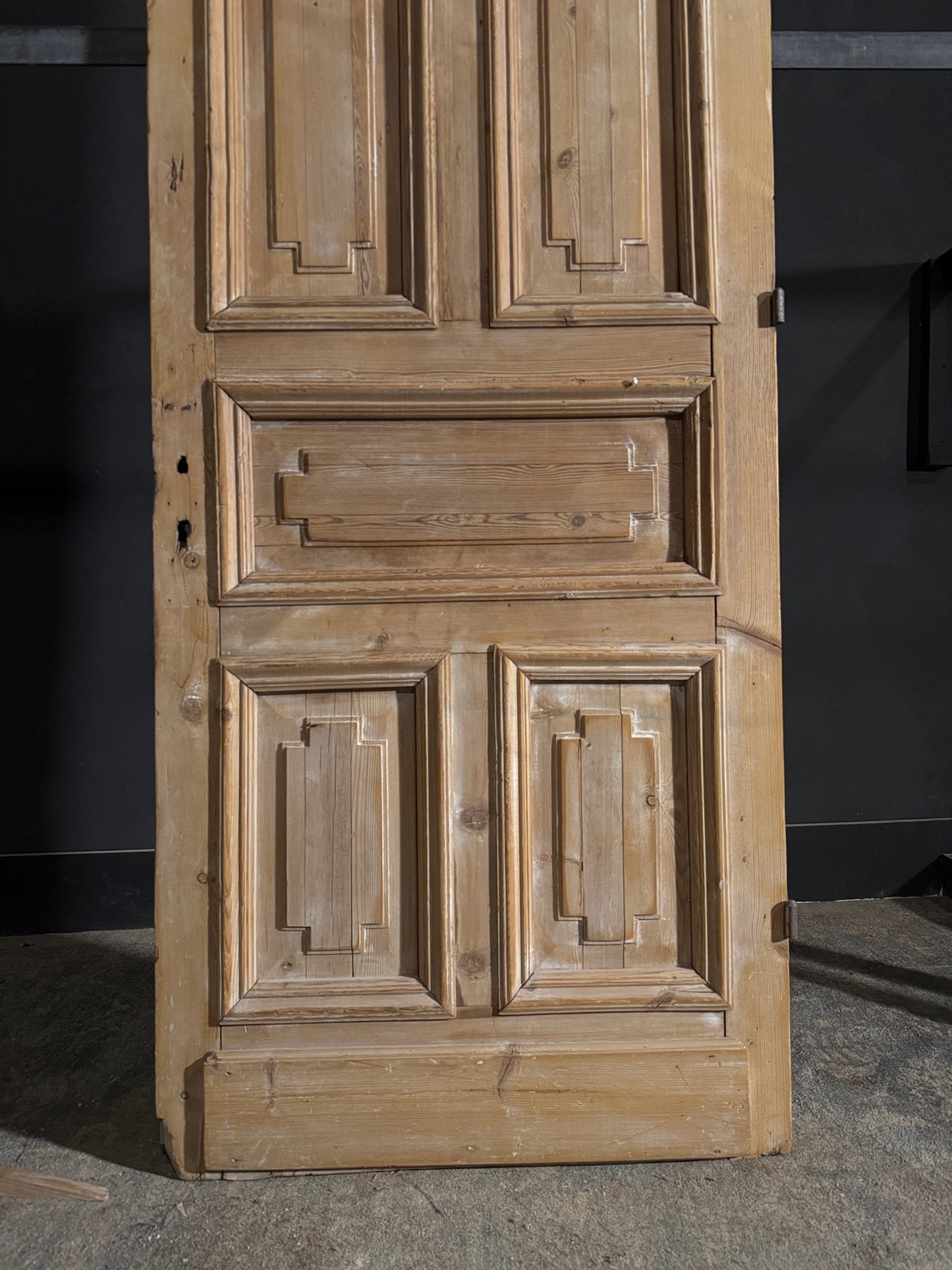Antique 5 Panel Solid Single Door - 32x82 - N545