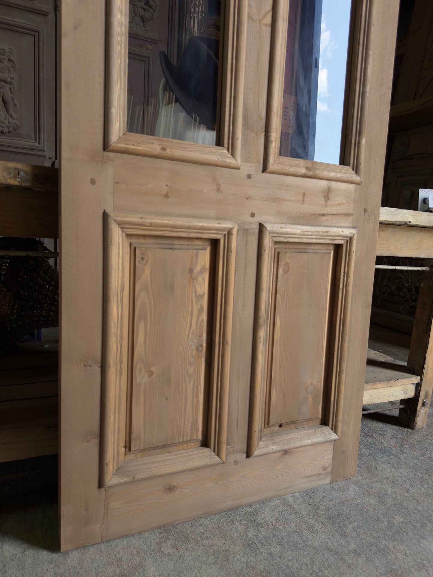 Handcrafted 2 Lite Single Glass Door - 32x80 K11