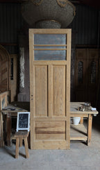 Antique Obscured Glass 1 Lite Door - 32x94.75 - L622