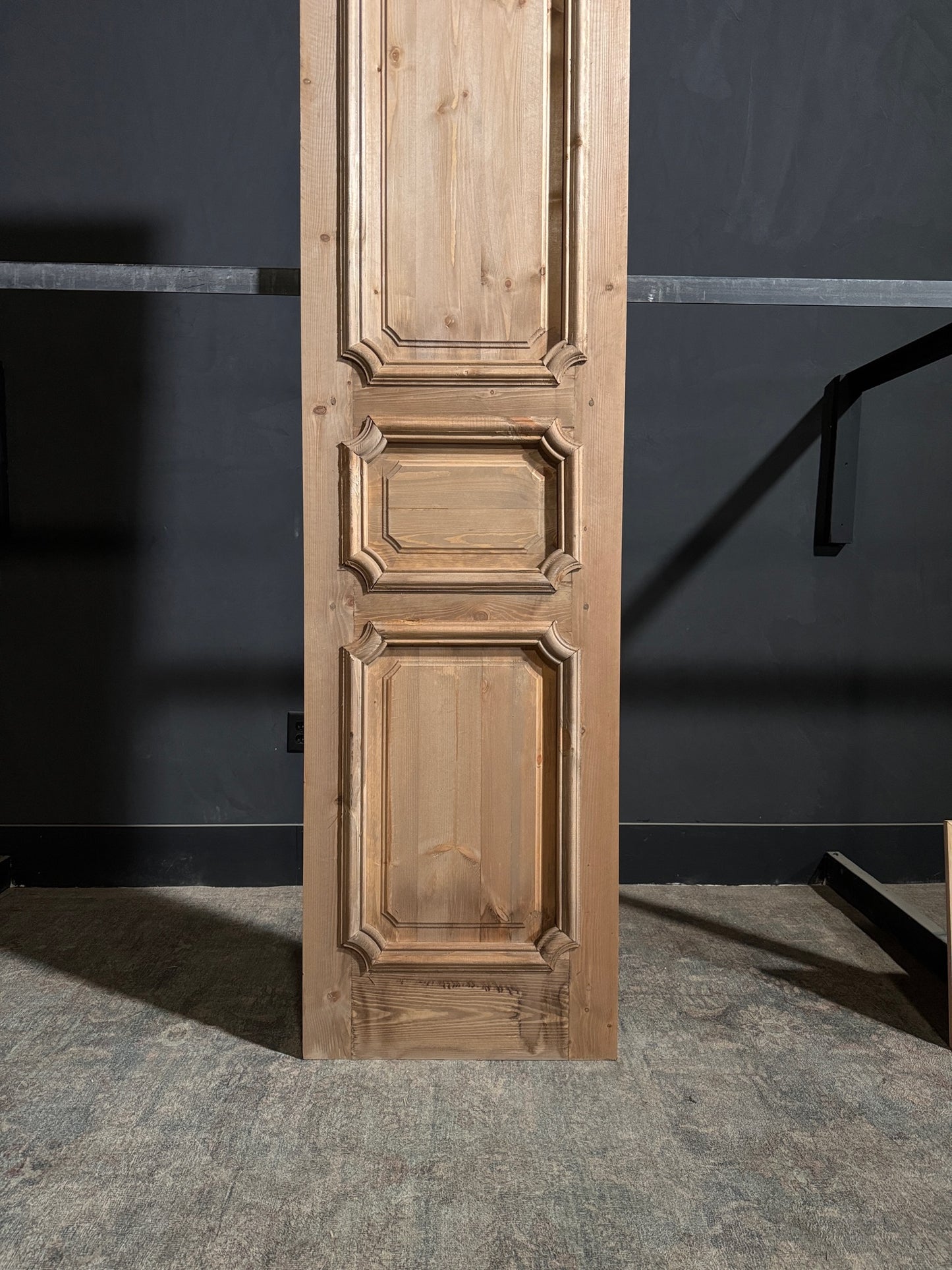 (The Edmund) Handcrafted Solid Wood Single Door - 24x96 - N233