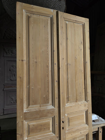 Solid Antique French Doors - 43.75x99 J545
