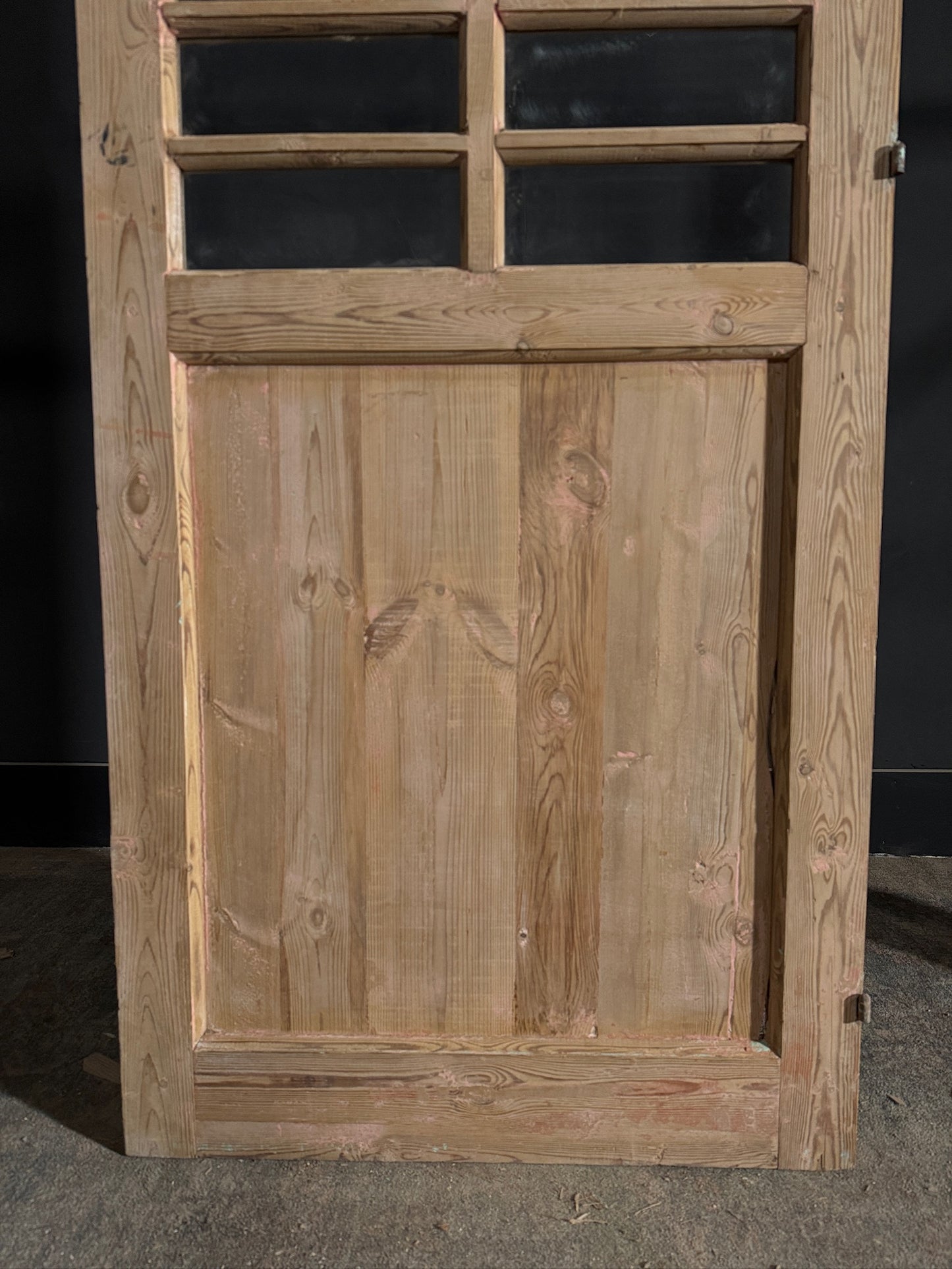 Antique Glass Single Door - 31.75x80.75 - N434