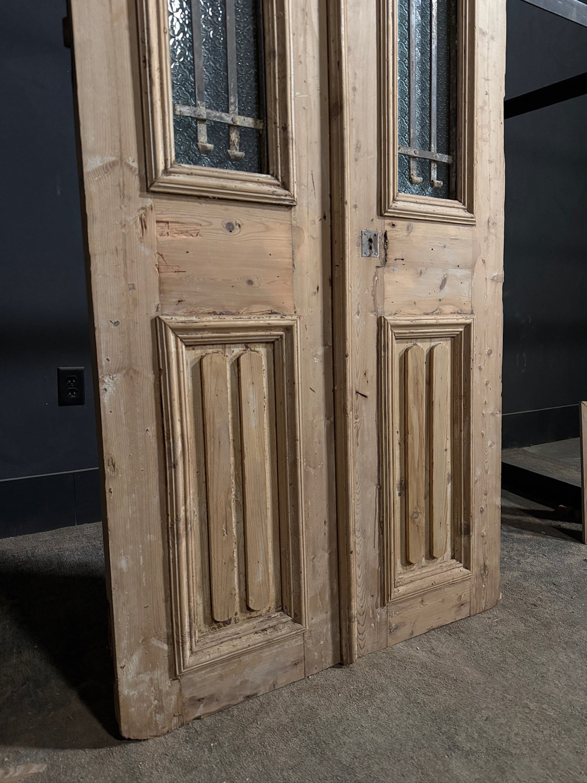 Antique Iron French Doors - 36.5x94 - N685