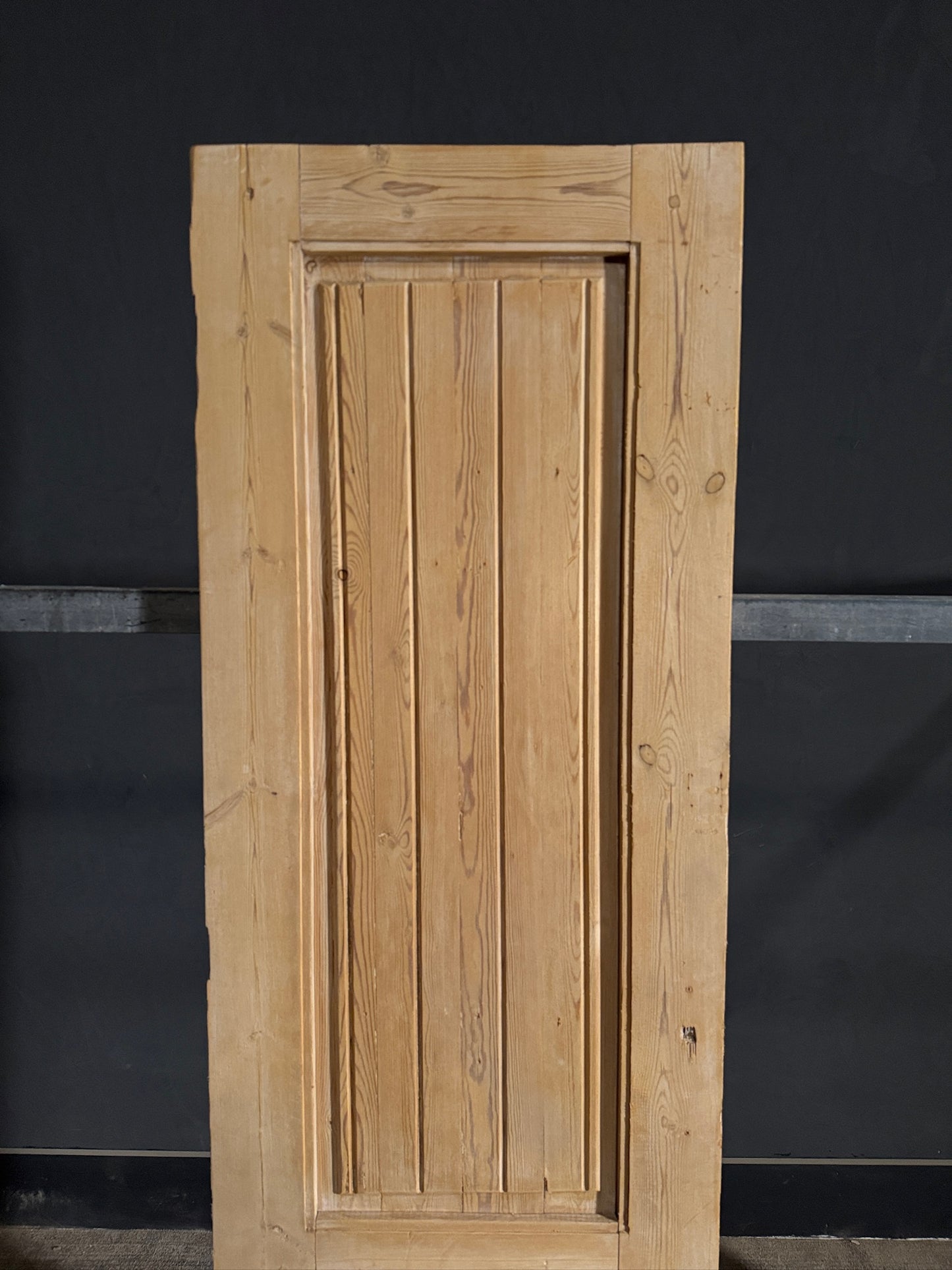 Antique Solid Single Door - 23.25x78.75 - N442