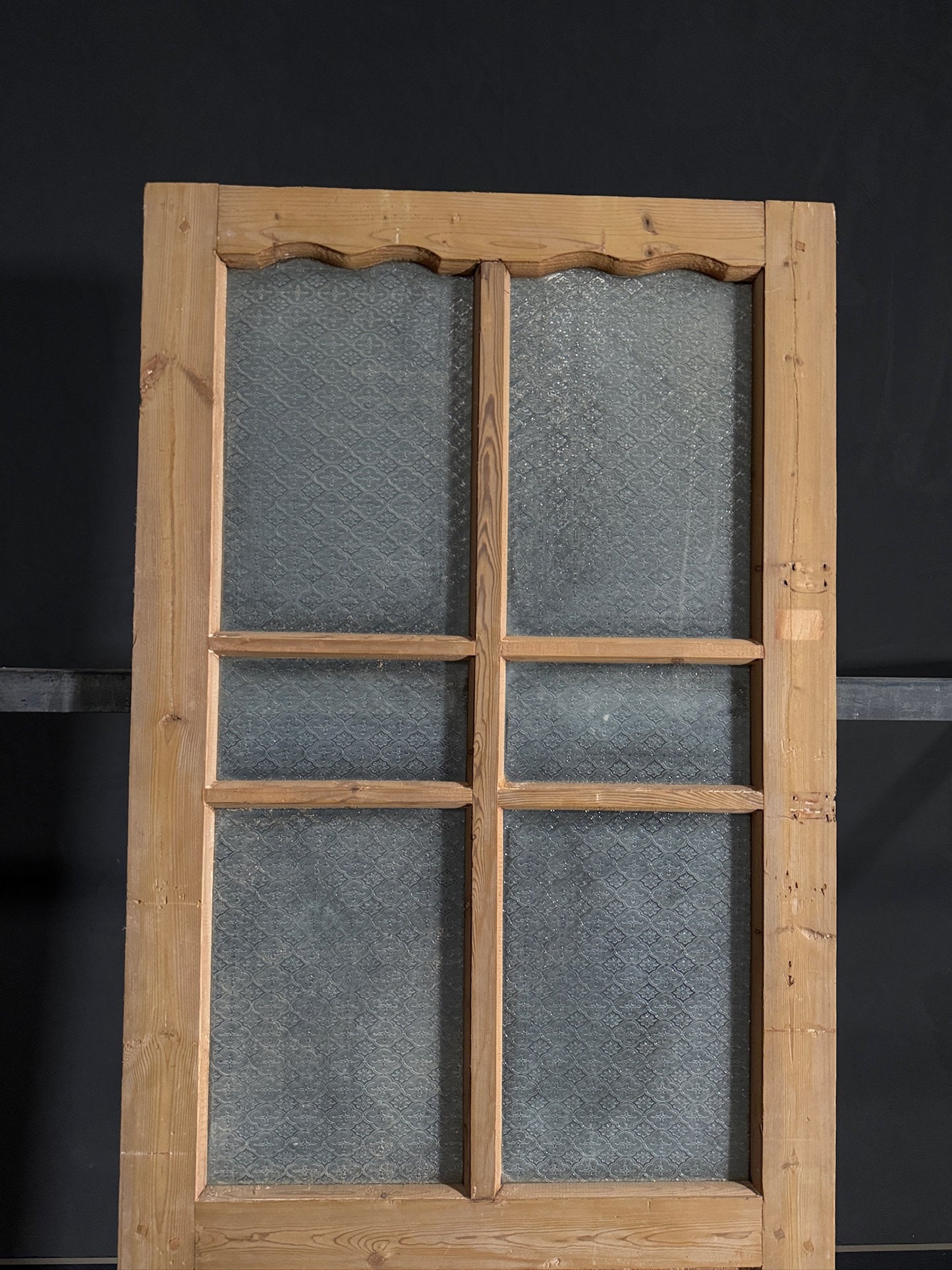 Antique Fluted 6 Lite Single Door - 32.75x82.75 - N436