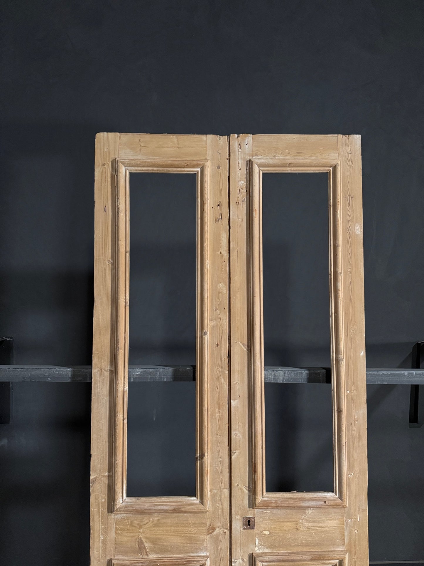 Antique Solid Double Doors - 39x94.5 - N95