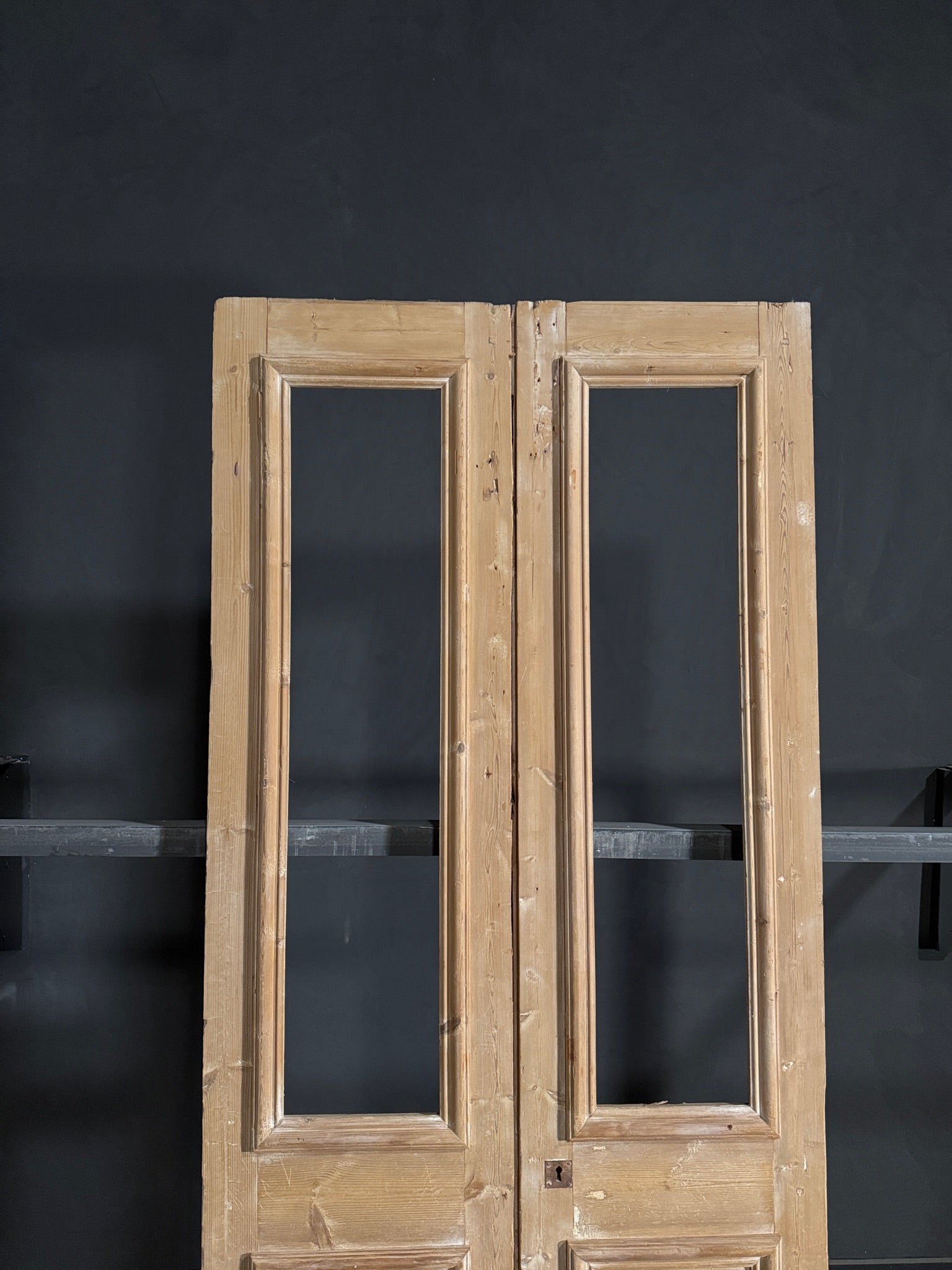 Antique Solid Double Doors - 39x94.5 - N95