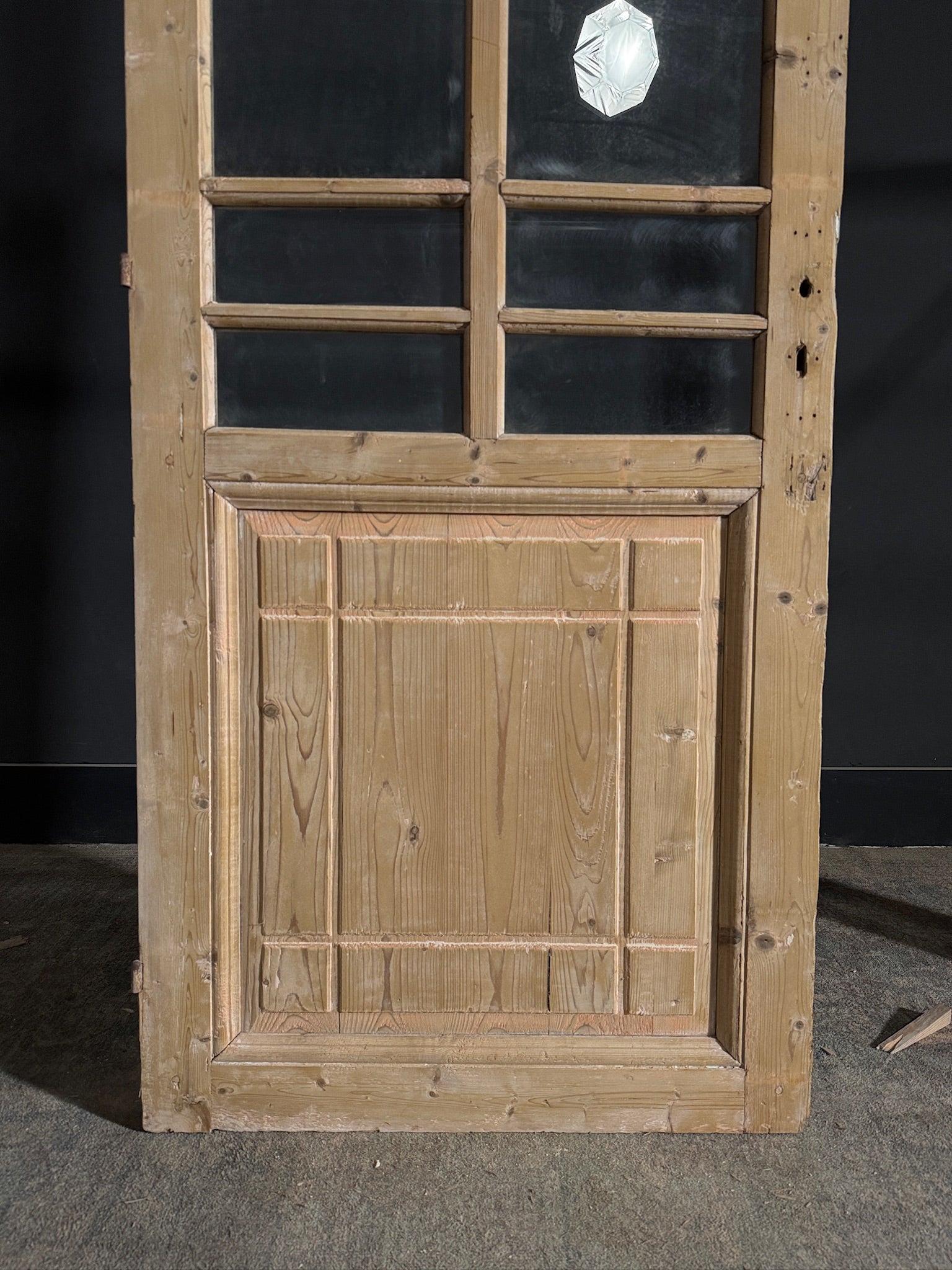 Antique Glass 6 Lite Single Door - 32x81.5 - N429