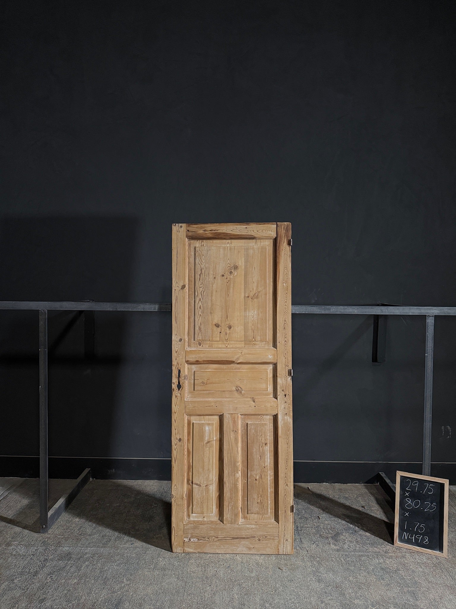 Antique 4 Panel Solid Single Door - 29.75x80.25 - N498