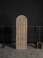 Antique 12 Panel Arched Single Door - 28.75x87.25 - N46