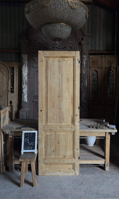 Antique 2 Panel Door - 27.5x84 - L684