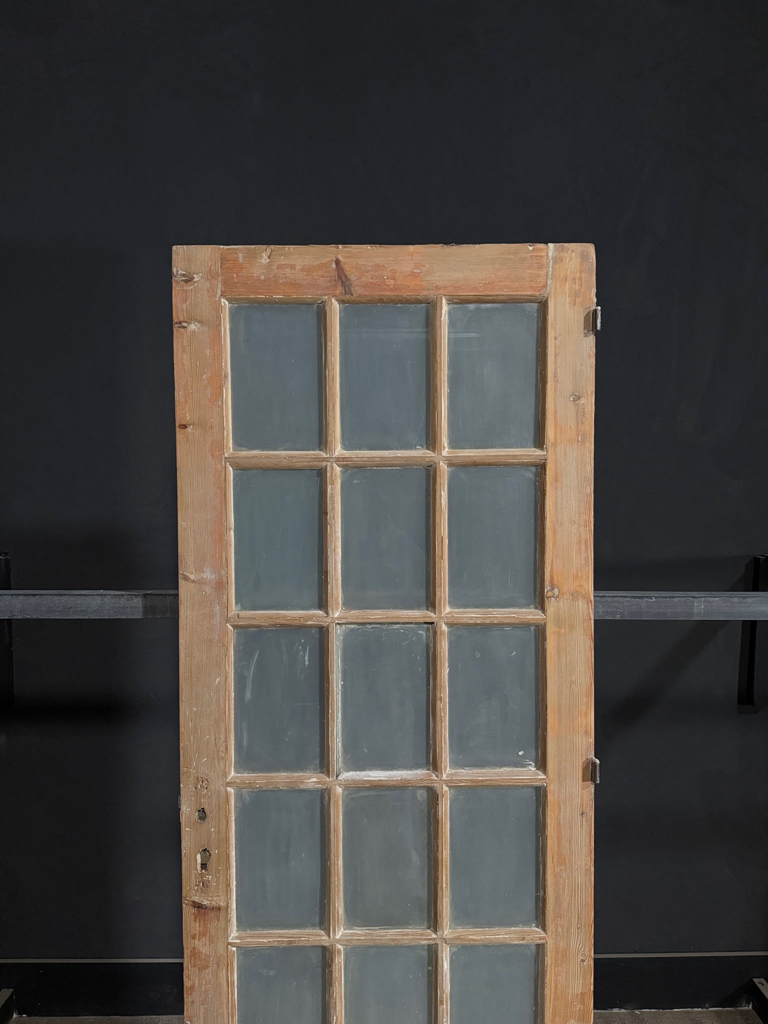 Antique Glass 15 Lite Single Door - 32.25x87 - N363