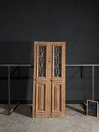 Antique Iron French Doors - 36.25x85.75 - N413