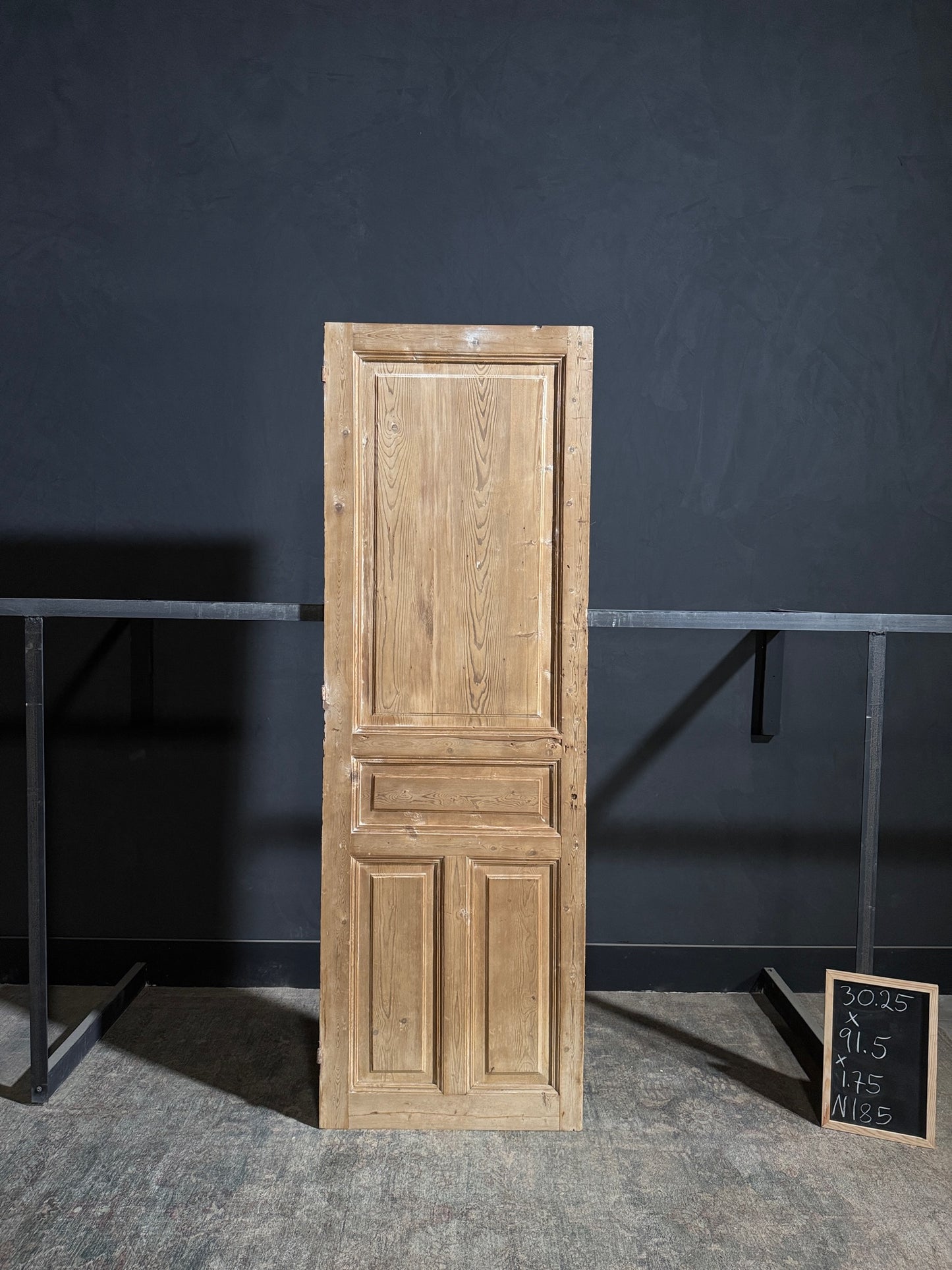 Antique 4 Panel Solid Single Door - 30.25x91.5 - N185