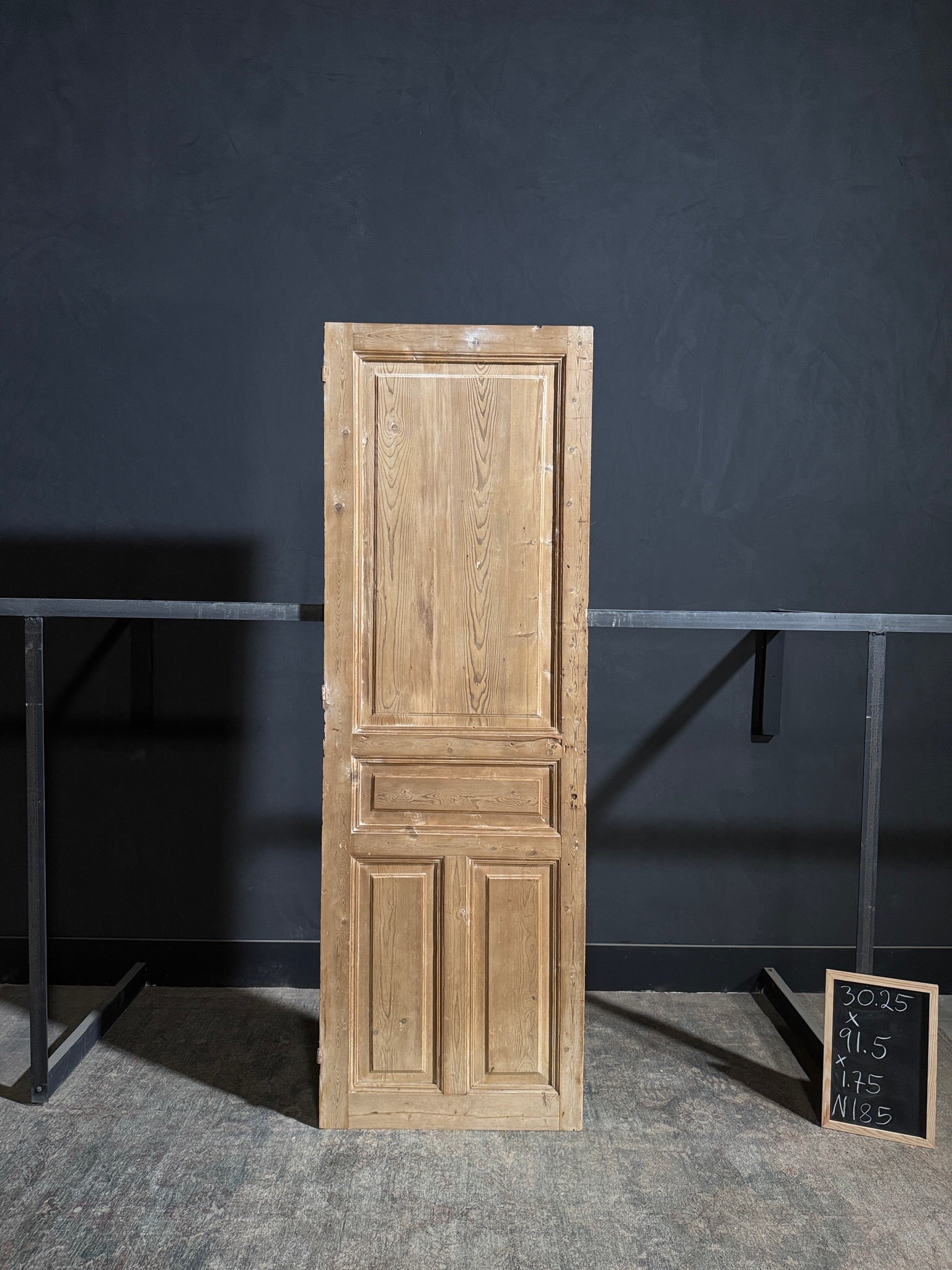 Antique 4 Panel Solid Single Door - 30.25x91.5 - N185