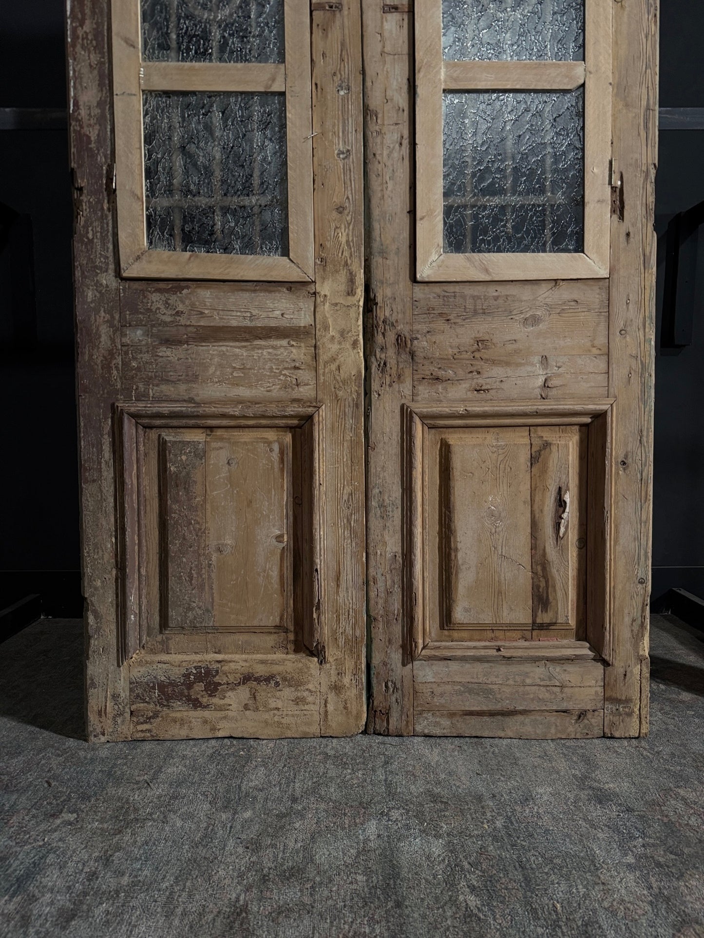 Antique Iron French Doors - 53x102.25 - N58