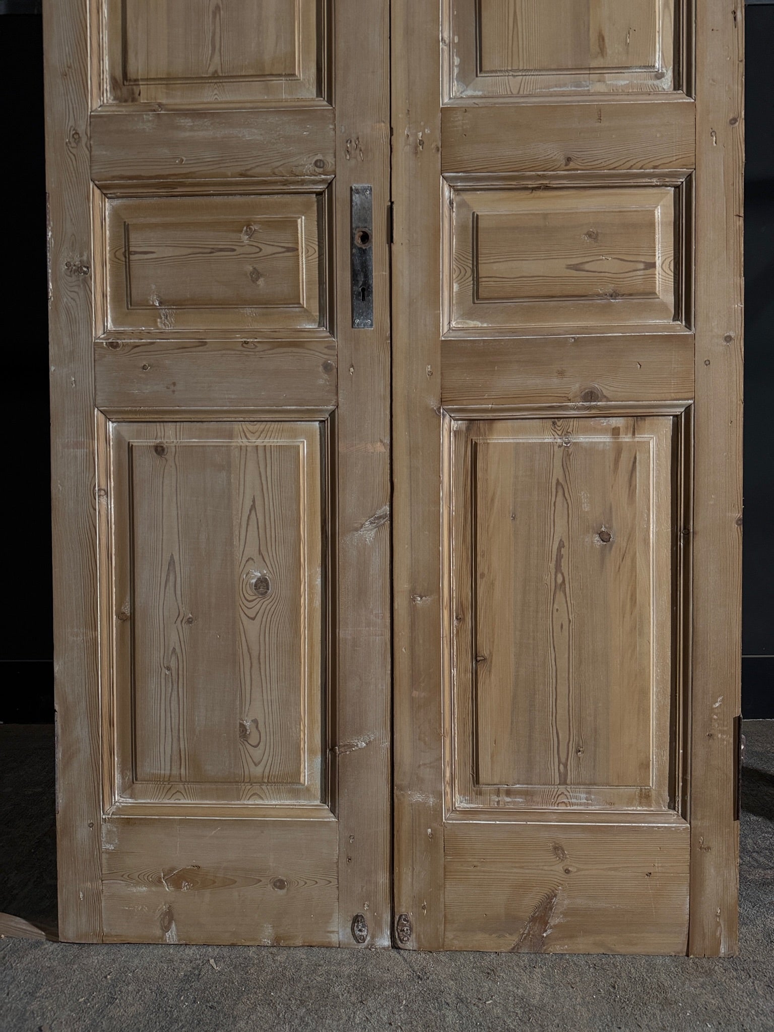 Antique Solid Double Doors - 42.5x98.5 - N557