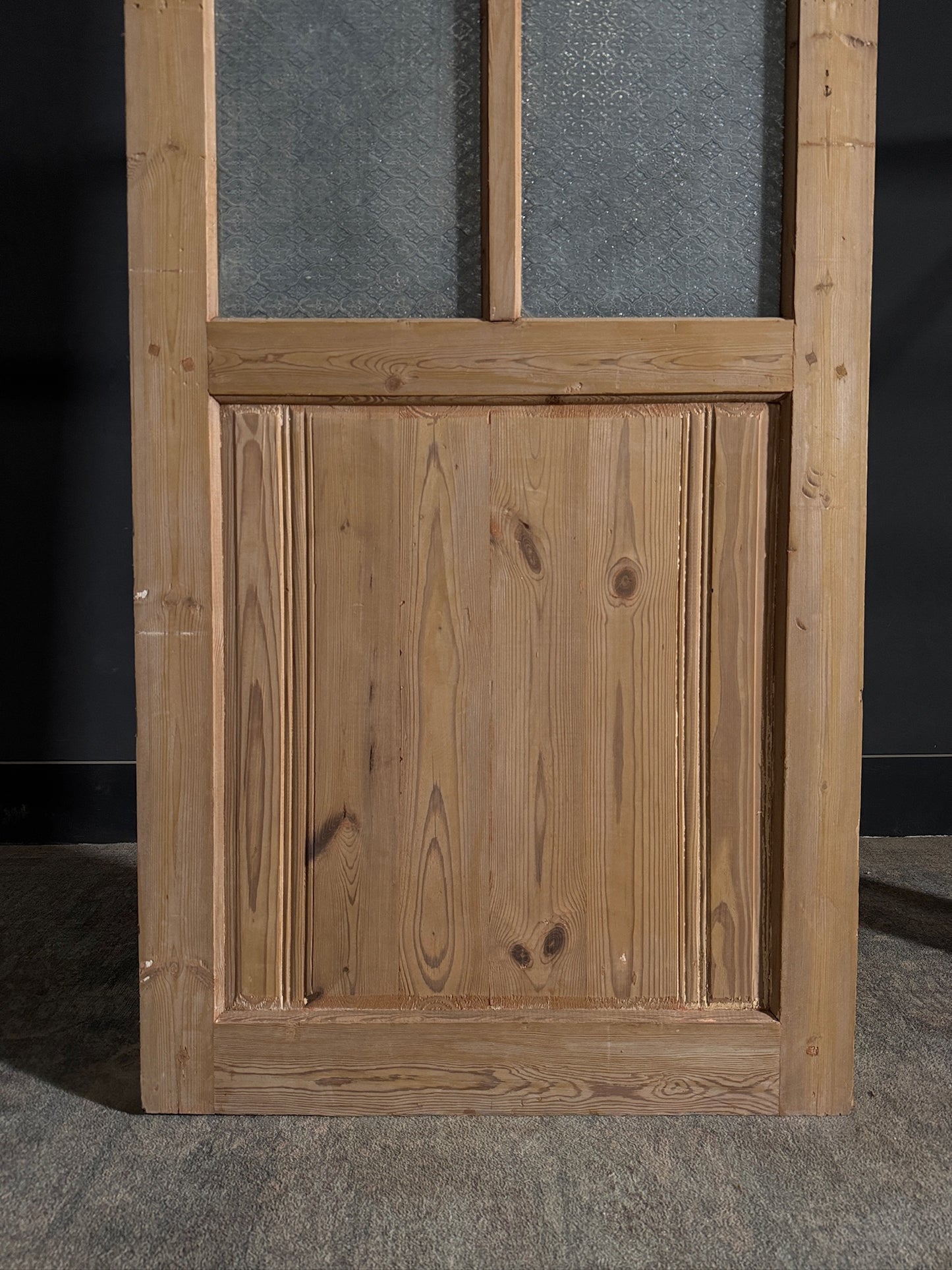 Antique Fluted 6 Lite Single Door - 32.75x82.75 - N436