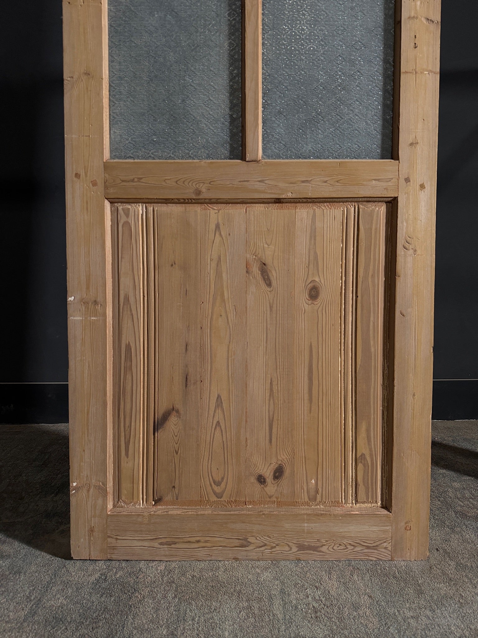 Antique Fluted 6 Lite Single Door - 32.75x82.75 - N436
