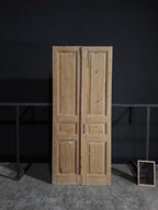 Antique 3 Panel Double Doors - 43x101.25 - N31