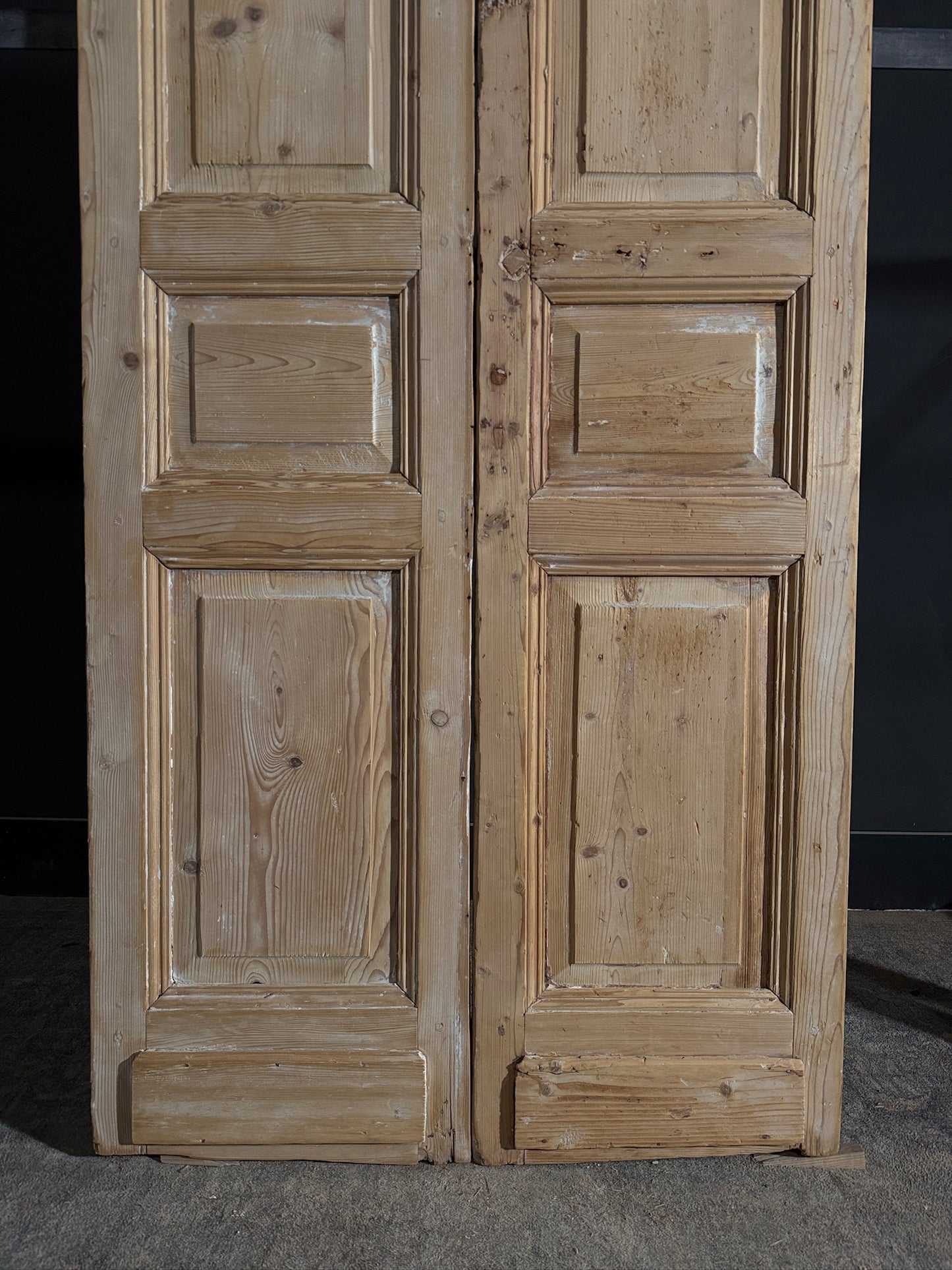 Antique Solid Double Doors - 39.5x94.25 - N481
