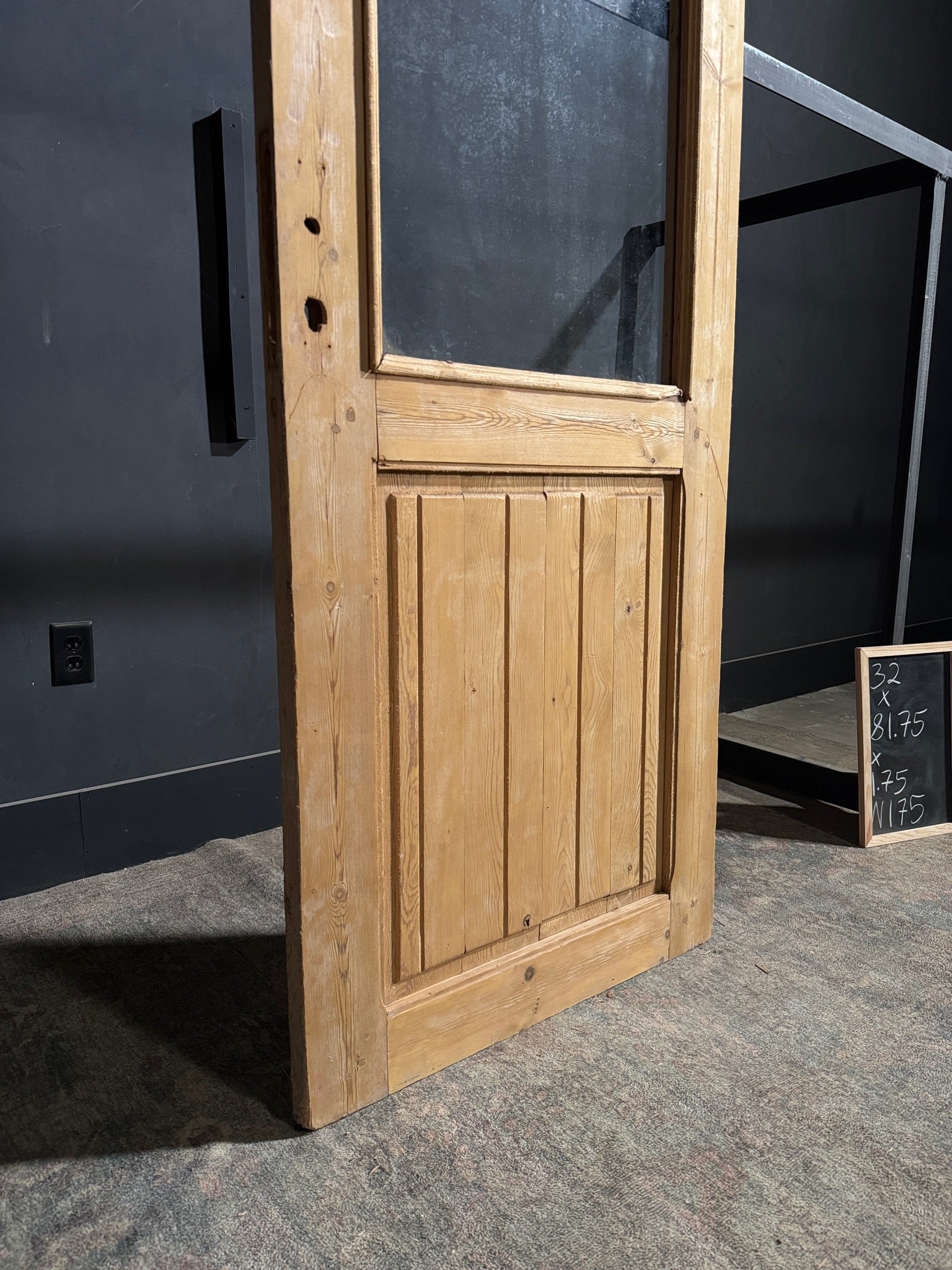 Antique Glass 1 Lite Single Door - 32x81.75 - N175