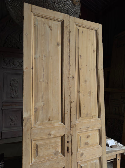 Solid French Antique Doors - 41.5x100.5 J532