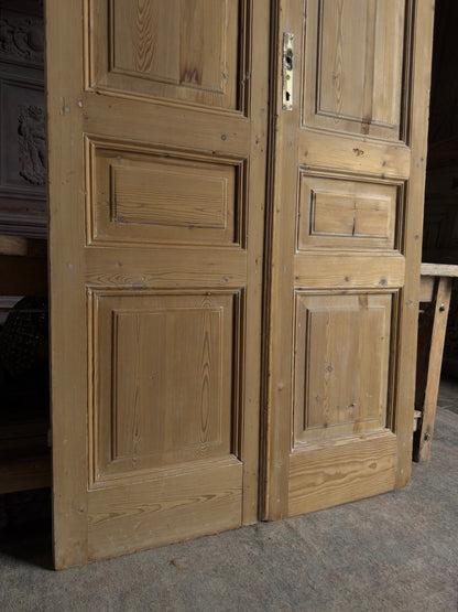 Solid Antique French Pair - 45x100 J560