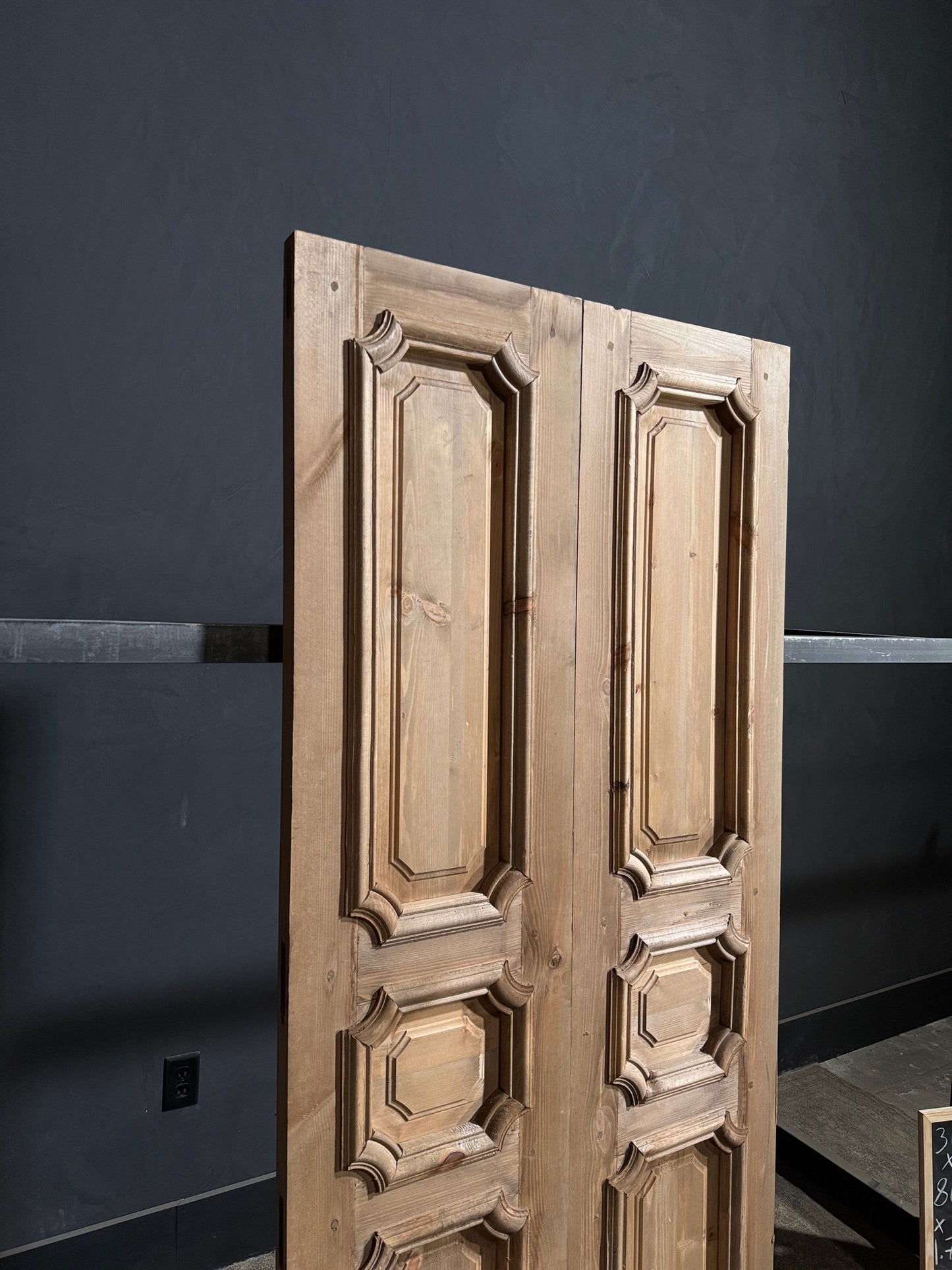(The Edmund) Handcrafted Solid Wood French Doors - 36x80 - N171