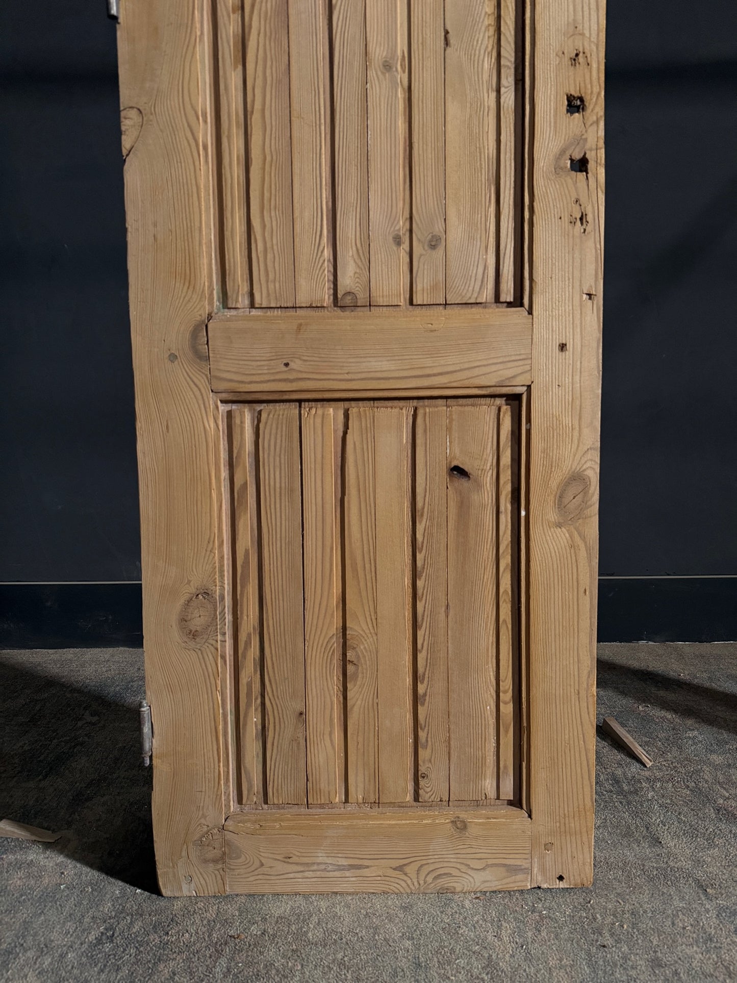 Antique 2 Panel Solid Single Door - 23.75x79.75 - N444