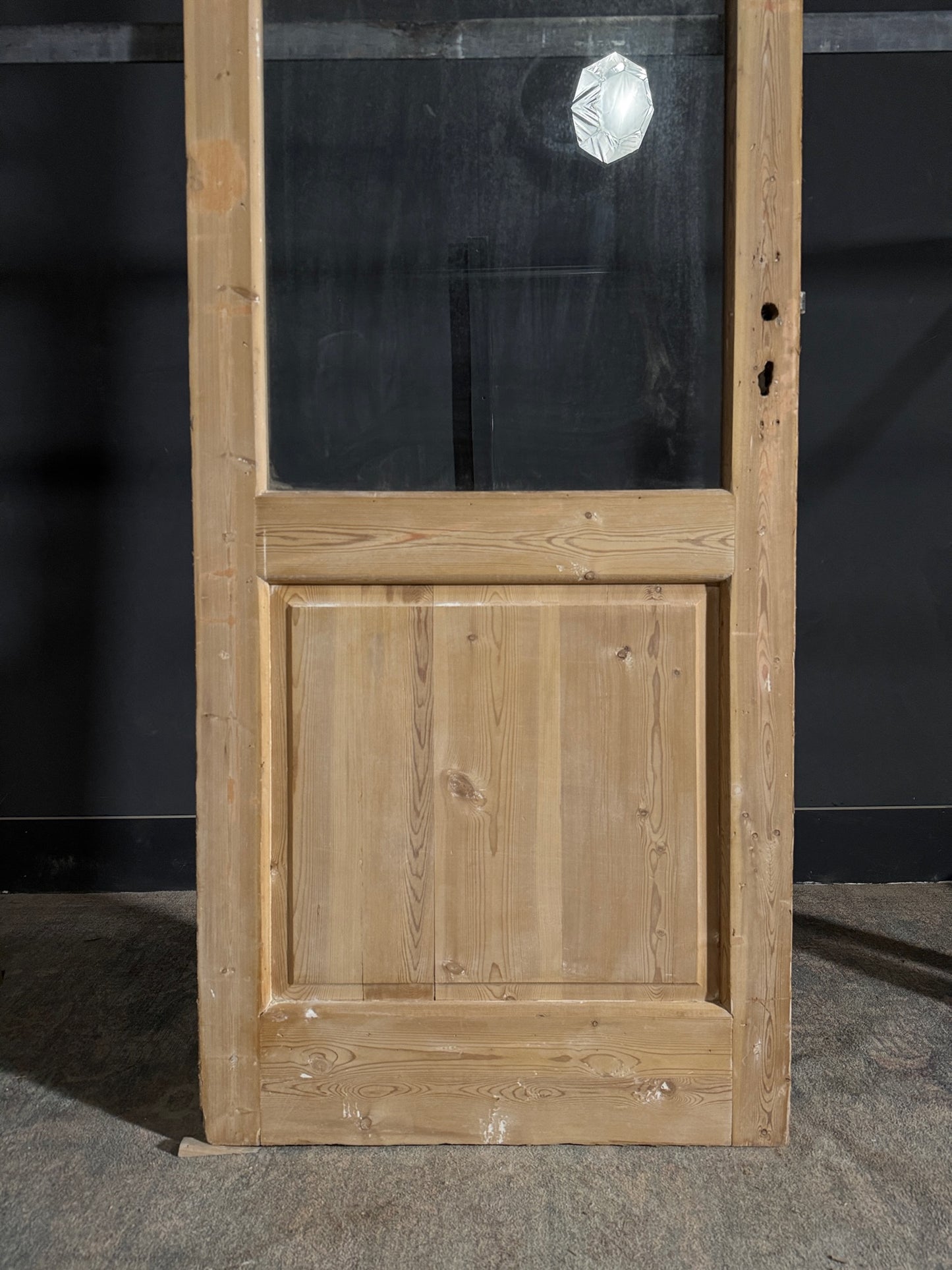 Antique Glass 4 Lite Single Door - 31.5x83.75 - N518