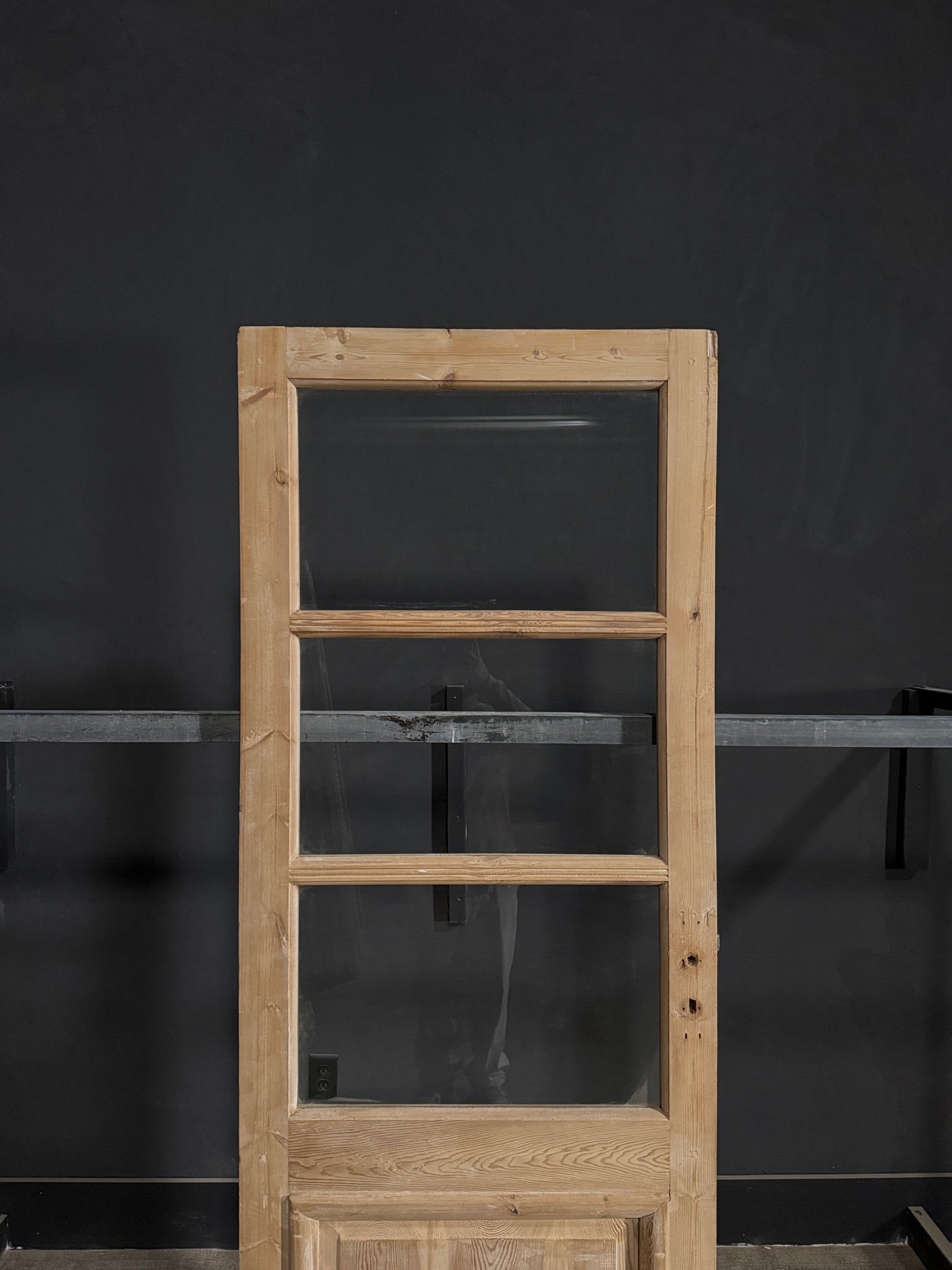 Antique Glass 3 Lite Single Door - 31.75x85.75 - N354